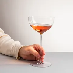 Шампанское-блюдце «Медея» хр.стекло 450мл D=12,H=21см прозр., изображение 2