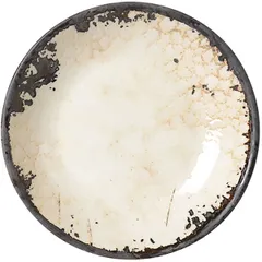 Deep plate “Valencia Vega”  porcelain  0.57 l  D=20 cm  cream, black