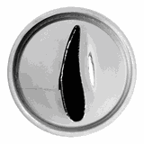 Насадка кондитерская «Крупная роза» сталь нерж. D=22,H=30мм металлич.