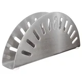 Салфетница сталь нерж. ,H=7,L=17,B=3см металлич.