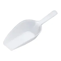 Совок для муки пластик 125мл ,L=185,B=65мм белый