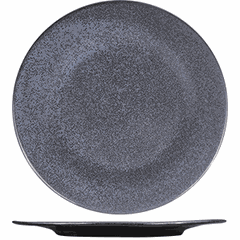 Тарелка «Млечный путь изумрудный» фарфор D=20,H=2см изумруд.,черный