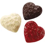 Форма для шоколада «Сердце»[8шт] пластик ,H=11,L=275/55,B=55мм