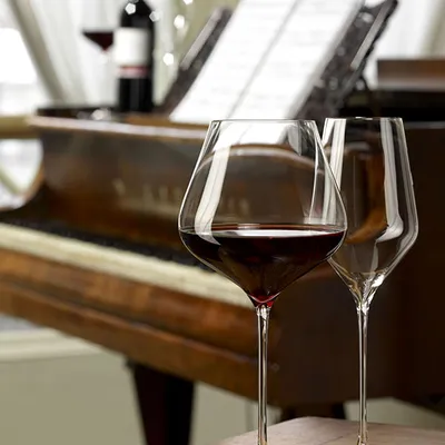 Бокал для вина «Кватрофил» хр.стекло 0,57л D=96,H=250мм прозр., Объем по данным поставщика (мл): 570, изображение 2