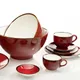 Чашка чайная «Джаспер» фарфор 120мл белый,красный, Объем по данным поставщика (мл): 120, изображение 8