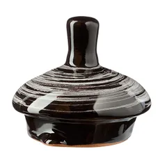 Крышка для чайника МАР00011600 керамика черный,серый