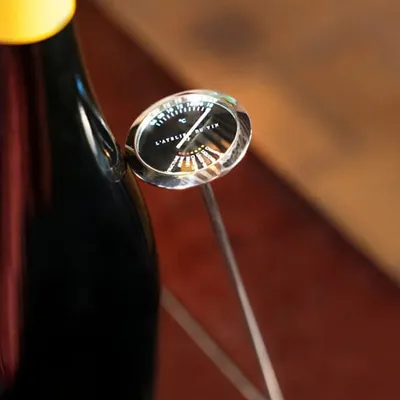 Термометр для вина «Эксесориз» сталь нерж. D=40,L=199мм серебрист., изображение 6