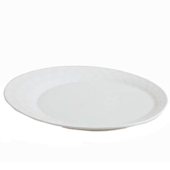 Plate “Kaleidos” small  porcelain  D=21cm  white