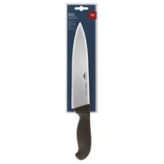 Knife for thin slicing  stainless steel, polyprop. , L=21cm  black, silver.