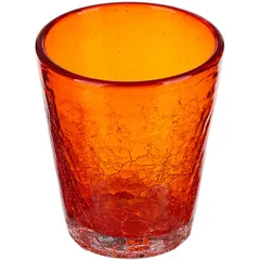Олд фэшн (стакан) «Колорс» стекло 310мл D=9,H=10см оранжев., изображение 2