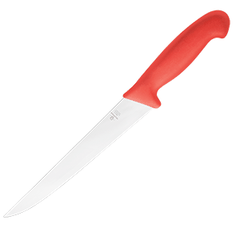 Pinning knife  stainless steel, plastic  L=370/240, B=32mm  red, metal.