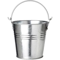 Snack container “Bucket” for breadsticks metal 0.5l D=10.5,H=10cm