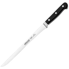 Нож для окорока «Класика» сталь нерж.,полиоксиметилен ,L=36,5/25,B=17см черный,металлич.
