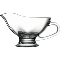 Sauce boat “Basic” glass 250ml ,H=115,L=190,B=85mm clear.