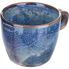 Tea cup “Iris”  porcelain  200ml  D=82, H=70mm  blue.