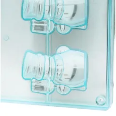 Форма для шоколада «Снеговик»[4шт] пластик ,H=85,L=275,B=62мм