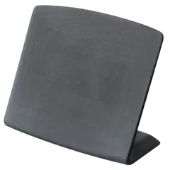 Подставка-ценник настольная «Базальт» керамика ,H=60,L=80,B=35мм черный