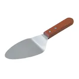 Лопатка метал.с дерев.ручкой овал.L=11.5