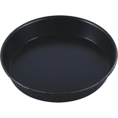 Pizza pan blue steel D=220,H=25mm black