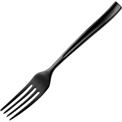 Dessert fork “Total black”  stainless steel  black