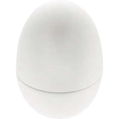 Форма д/подачи «Яйцо» ручная работа фарфор D=13,5,H=17,5см белый