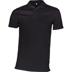 Рубашка поло мужская,размер 48 хлопок черный
