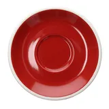 Блюдце «Алберго» фарфор D=14,H=2см красный