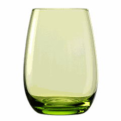 Highball “Elements”  chrome glass  470 ml  D=87, H=120mm  green.