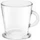 Чашка кофейная «Робаст»[2шт] стекло 180мл прозр.