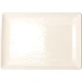 Блюдо «Арборесценс» прямоугольное фарфор ,H=24,L=320,B=230мм слон.кость