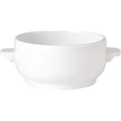 Broth cup “Simplicity White”  porcelain  450ml  D=12,H=6,B=17cm white