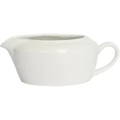 Соусник «Симплисити» фарфор 127мл ,H=55,L=145,B=85мм белый, изображение 2
