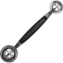 Noisette knife “Ball”  steel, polyprop.  D=40/30, H=15, L=185mm  black, metal.
