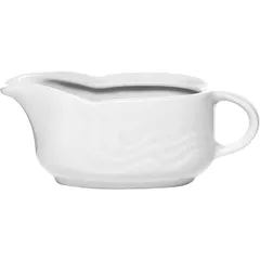 Соусник «Мелодия» фарфор 100мл ,H=45,L=125,B=50мм белый