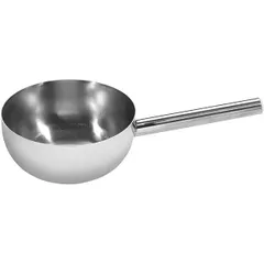 Ladle stainless steel 2l D=197,H=90,L=390,B=200mm metal.