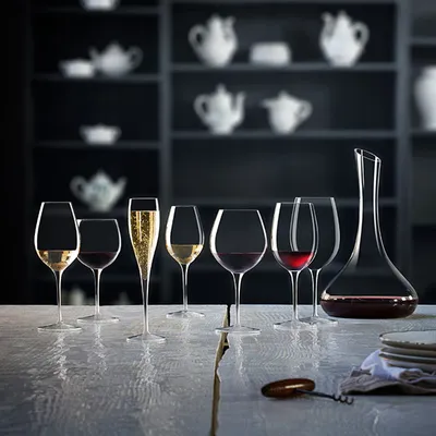 Бокал для вина «Винотек» хр.стекло 0,59л D=70/93,H=240мм прозр., изображение 2