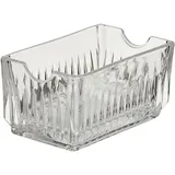 Сахарница для пакетиков «Тейблтоп» стекло ,H=55,L=110,B=65мм прозр.