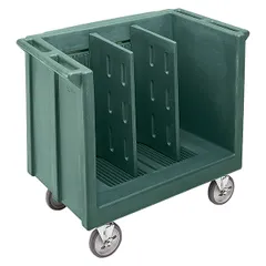 Trolley for trays and plates adjustable polyethylene ,H=88,L=99,B=59cm gray