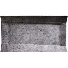 Поднос для подачи «Элемент» GN 1/3 пластик ,H=35,L=325,B=175мм серый