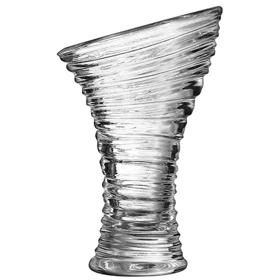 Креманка «Джаззд Свирл» стекло 410мл D=12,3,H=19,8см прозр., изображение 7
