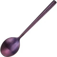 Tea spoon “Sapporo Basic”  stainless steel , L=13.9 cm  violet, matte