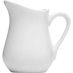 Milk jug “Kunstwerk” porcelain 100ml D=48,H=85,L=80,B=65mm white