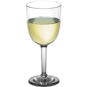Бокал для вина «Алайсо» поликарбонат 310мл D=75,H=171мм прозр.