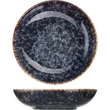 Salad bowl “Stone”  porcelain  0.6 l  D=197, H=60mm  blue-gray