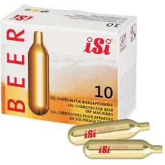 C02 cans for beer installation[10pcs] aluminum ,H=90,L=111,B=45mm gold