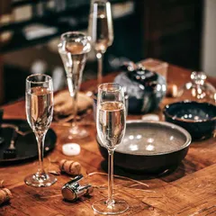 Бокал-флюте «Аллегресс» стекло 185мл D=52,H=224мм прозр., изображение 2