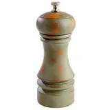 Pepper mill wood D=6,H=15cm green.