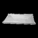 Салатник «Кьюбо» стекло 310мл ,H=21,L=196,B=196мм прозр.,зелен.