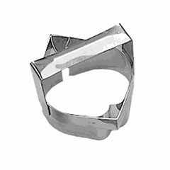 Pastry cutter “Apple” stainless steel ,L=12,B=11cm