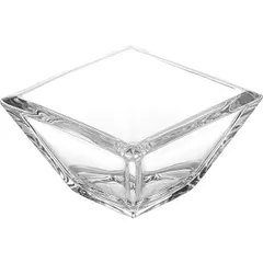 Салатник квадратный «Дюкале» стекло 3,7л ,H=12,5,L=26,B=26см прозр.